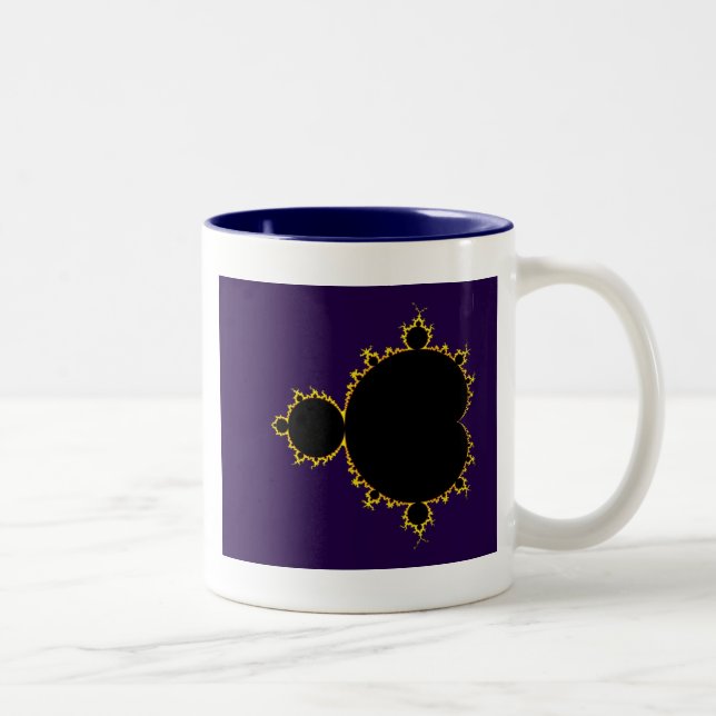 De Café Em Dois Tons Caneca do eclipse solar (Direita)