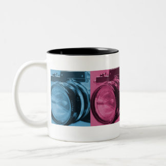 De Café Em Dois Tons Caneca do fotógrafo CMYK