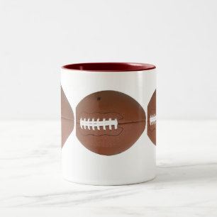 De Café Em Dois Tons Caneca do futebol