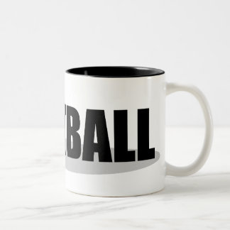 De Café Em Dois Tons Caneca do futebol