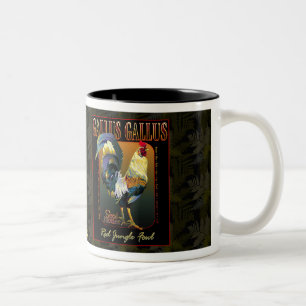 De Café Em Dois Tons Caneca do Gallus do Gallus