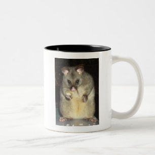 De Café Em Dois Tons caneca do gambá