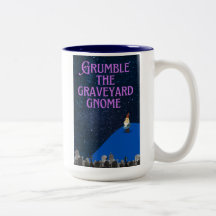 Caneca do Gnome do Cemitério Resmungão