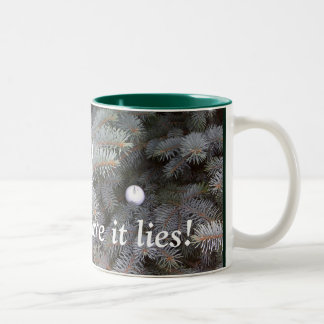 De Café Em Dois Tons Caneca do golfe