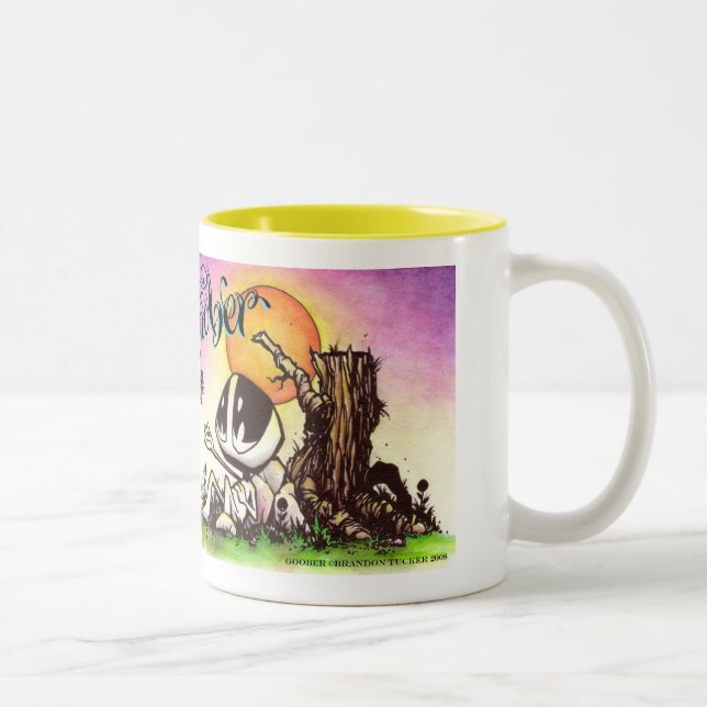 De Café Em Dois Tons Caneca do Goober (Direita)