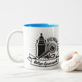 De Café Em Dois Tons Caneca do governo da mãe