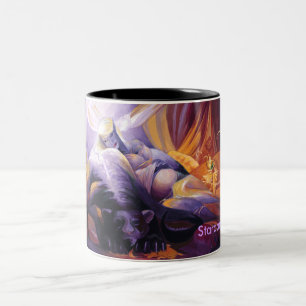 De Café Em Dois Tons Caneca do guardião da mãe