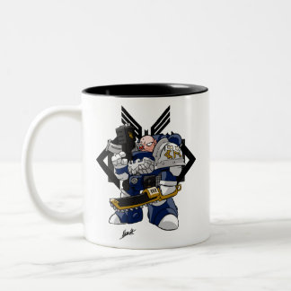 De Café Em Dois Tons Caneca do guerreiro do META