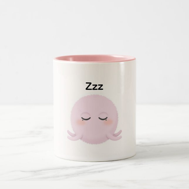 De Café Em Dois Tons Caneca do humor  (Centro)