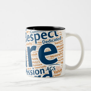 De Café Em Dois Tons Caneca do #IAmGeriatrics