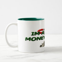 Caneca do ímã do dinheiro