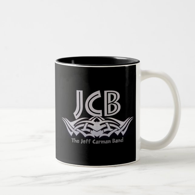 De Café Em Dois Tons Caneca do JCB - preto (Direita)