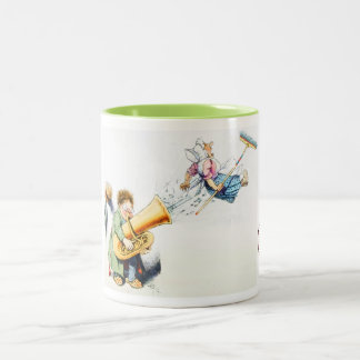 De Café Em Dois Tons Caneca do jogador da tuba