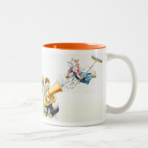 De Café Em Dois Tons Caneca do jogador da tuba