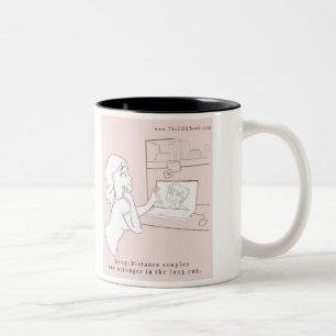 De Café Em Dois Tons Caneca do LDR