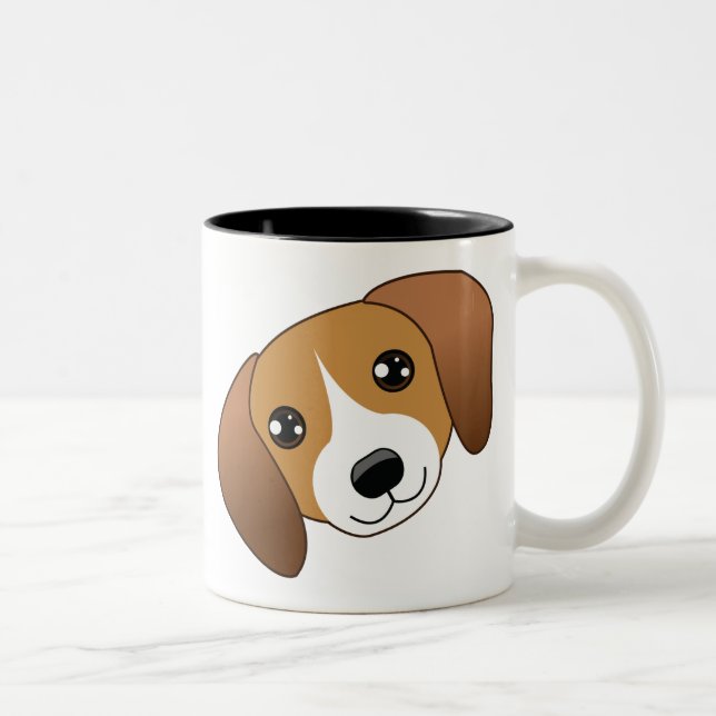 De Café Em Dois Tons Caneca do lebreiro (Direita)