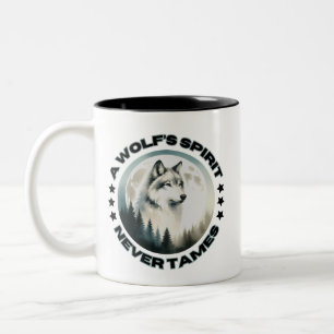 De Café Em Dois Tons Caneca do Lobo