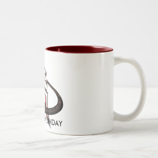 De Café Em Dois Tons Caneca do logotipo do SOS