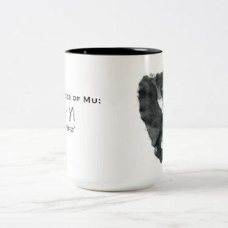 De Café Em Dois Tons Caneca do macaco da mancha da tinta
