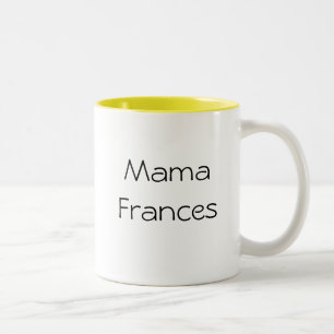 De Café Em Dois Tons caneca do mama frances