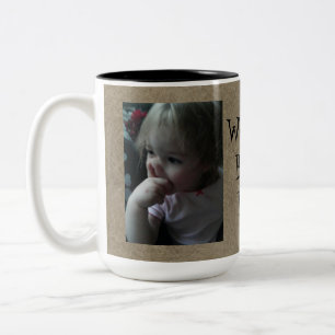 De Café Em Dois Tons Caneca do Melhor Pai do Mundo Engraçado