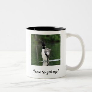 De Café Em Dois Tons Caneca do mergulhão-do-norte