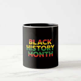 De Café Em Dois Tons Caneca do Mês da História Negra