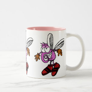 De Café Em Dois Tons CANECA do mosquito