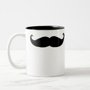 De Café Em Dois Tons Caneca do Moustache
