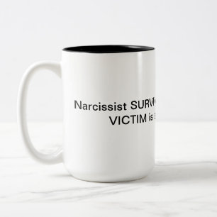 De Café Em Dois Tons Caneca do Narcissist