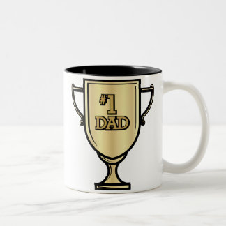 De Café Em Dois Tons Caneca do pai #1