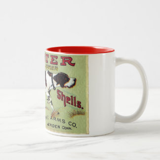 De Café Em Dois Tons Caneca do painel lateral do ponteiro