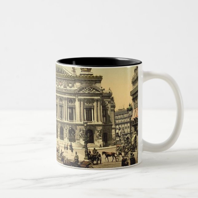 De Café Em Dois Tons Caneca do Palais Garnier (Direita)