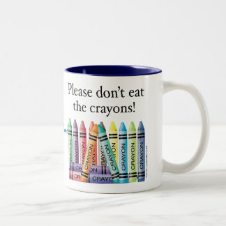 De Café Em Dois Tons Caneca do pastel