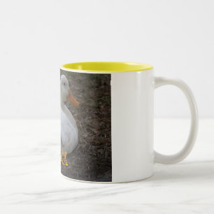 De Café Em Dois Tons Caneca do pato
