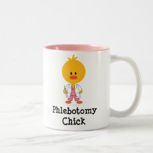 De Café Em Dois Tons Caneca do pintinho da flebotomia