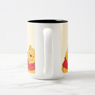 De Café Em Dois Tons caneca do pooh