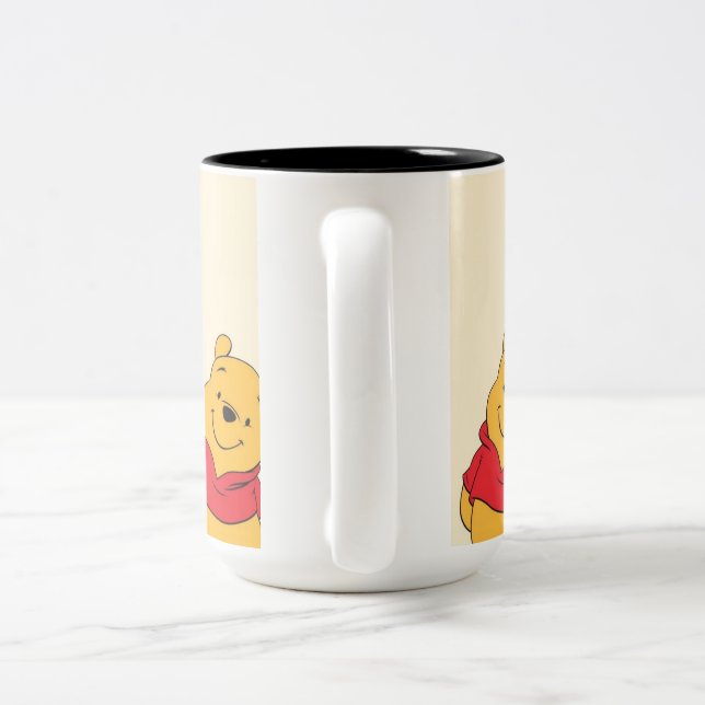 De Café Em Dois Tons caneca do pooh  (Alça)