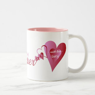 De Café Em Dois Tons Caneca do professor do dia dos namorados