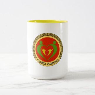 DE CAFÉ EM DOIS TONS CANECA DO PROGRAMA FAMILIA ADELANTE