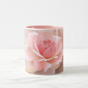 De Café Em Dois Tons Caneca do rosa do rosa
