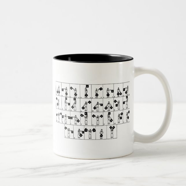 De Café Em Dois Tons Caneca do Semaphore (Direita)