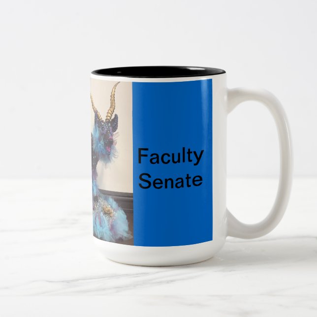 De Café Em Dois Tons Caneca do Senado da faculdade (Direita)