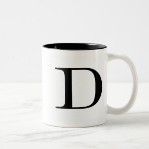De Café Em Dois Tons Caneca do Serif D