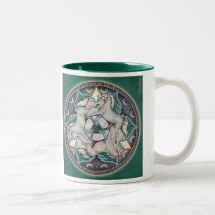 De Café Em Dois Tons Caneca do solstício