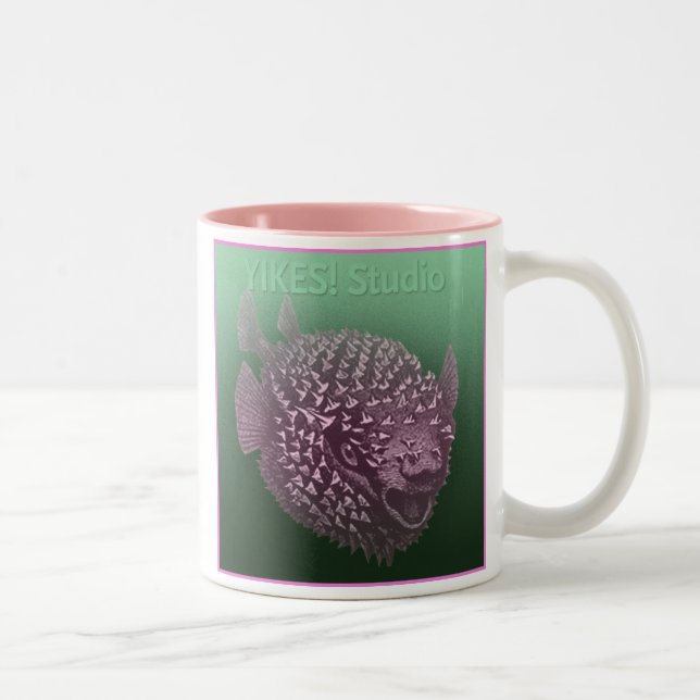 De Café Em Dois Tons caneca do soprador (Direita)