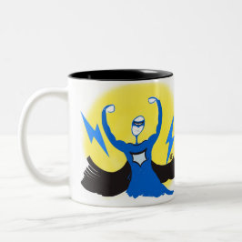 De Café Em Dois Tons Caneca do super-herói