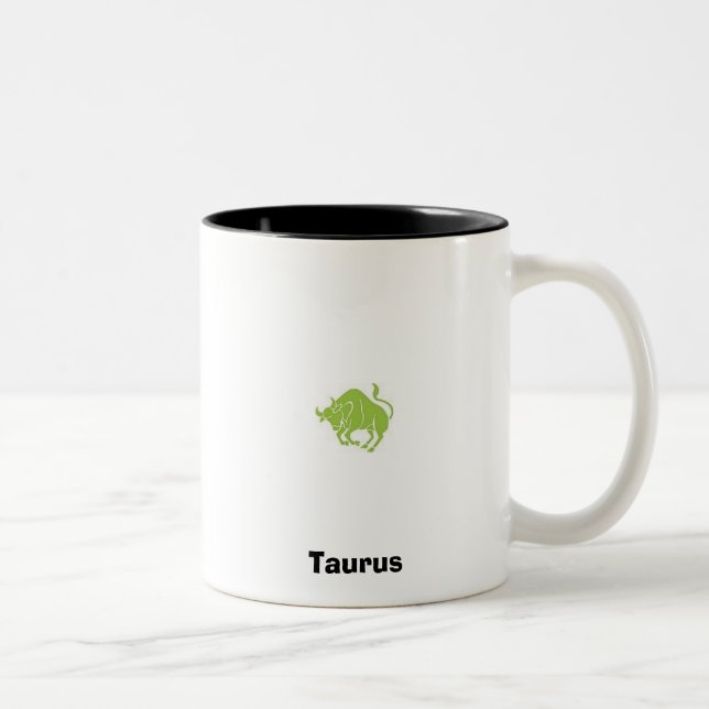 De Café Em Dois Tons Caneca do Taurus (Direita)