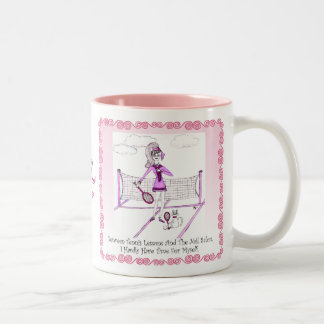 De Café Em Dois Tons Caneca do tênis
