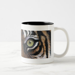 De Café Em Dois Tons Caneca do tigre
